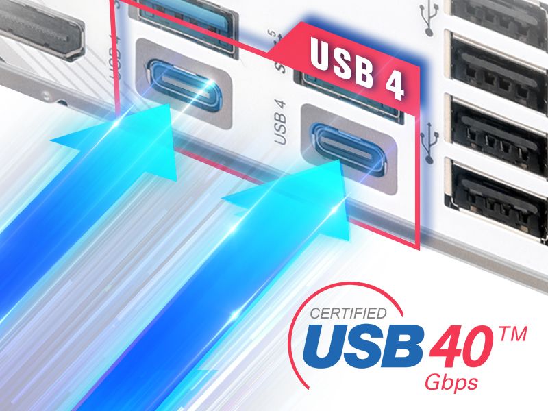 Enhanced USB4 Type-C